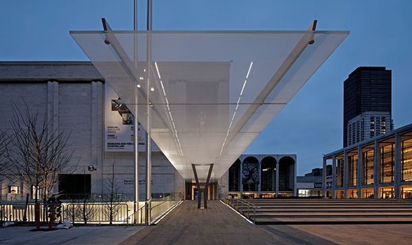 Glass Roof - Lincoln Center Canopies, New York