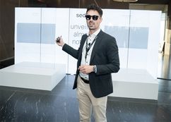 Kevin Berni, Head of Sales at sedak, unveiled sedak tempered+ in New York. ©Eric Vitale Photography